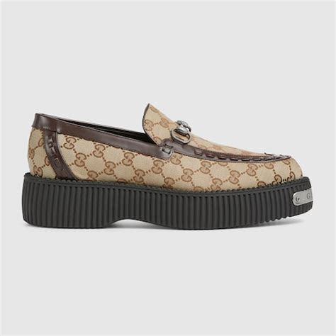 mocassino gucci uomo|gucci creeper loafers.